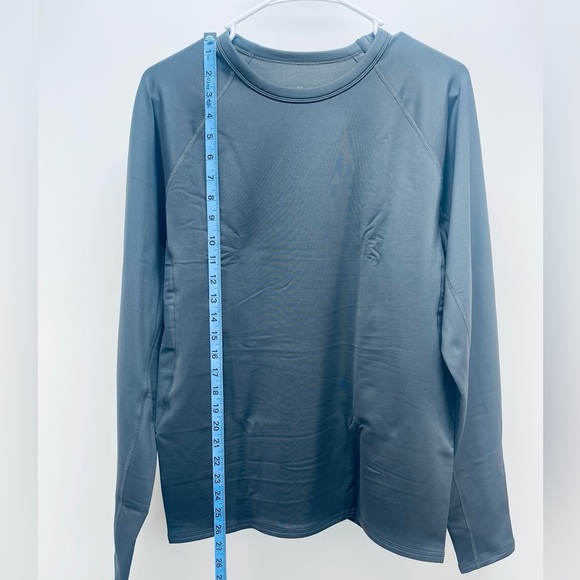 All In Motion Men’s Heavyweight Thermal Long Sleeve Shirt Black Size L - Picture 3 of 9